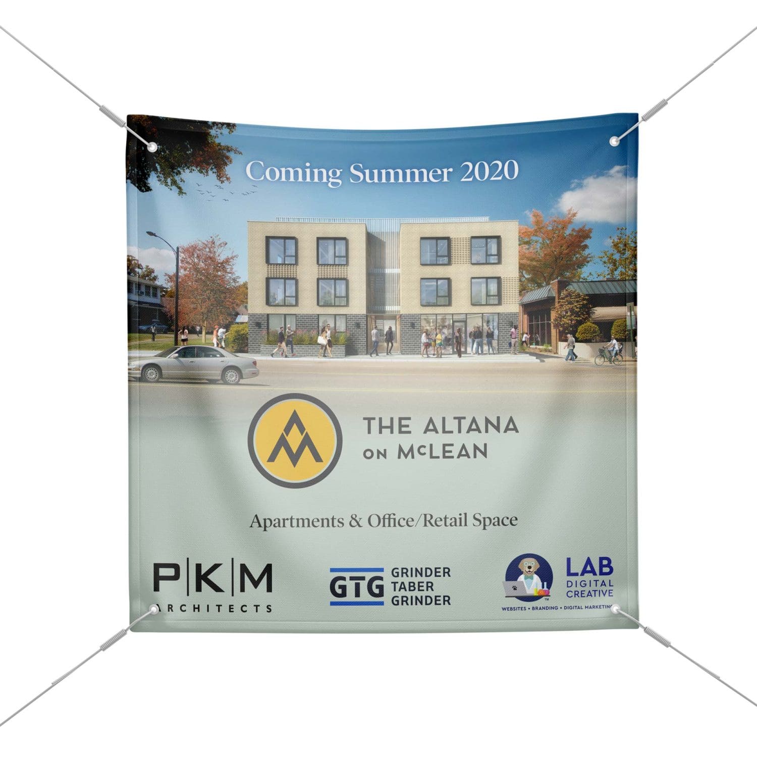 Altana on McLean Coming Soon Construction Sign 1