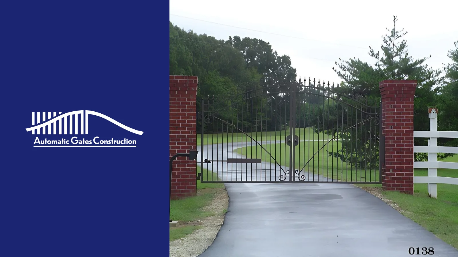 Automatic Gates Construction brand and project imagery