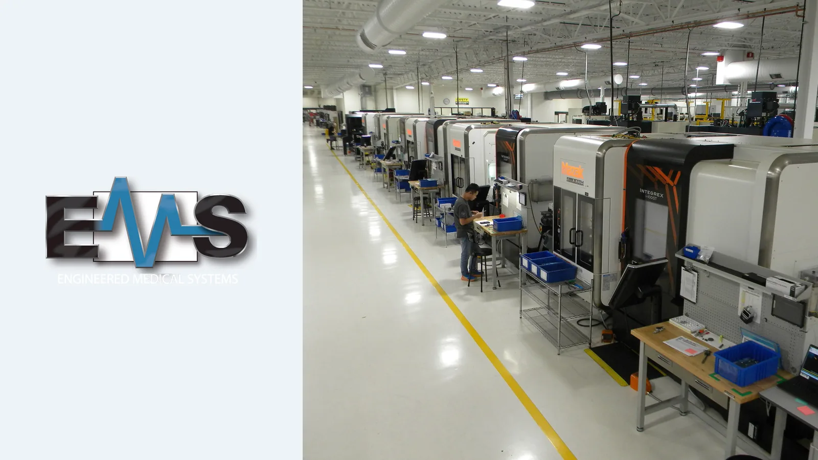 Engineered Medical Systems brand and project imagery