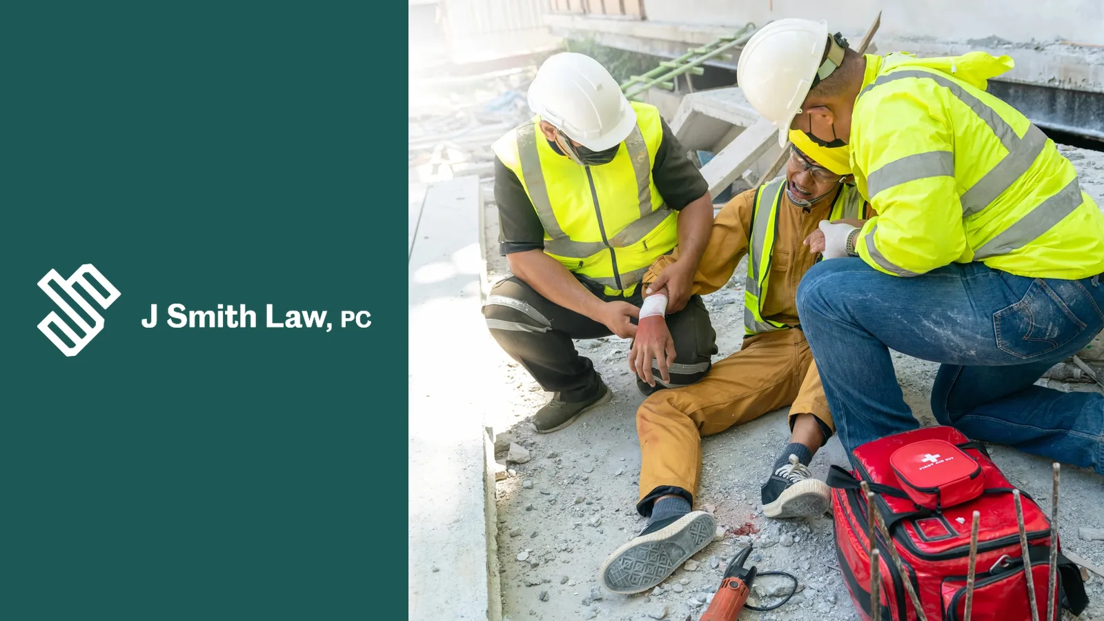 J Smith Law brand and project imagery