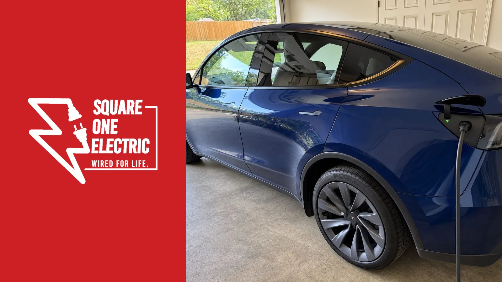 Square One Electric brand and project imagery