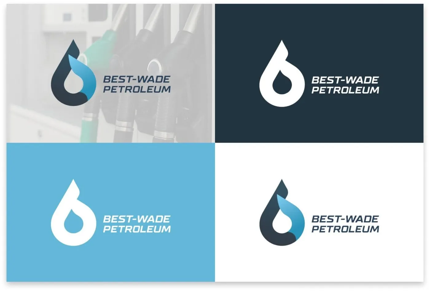 Logo lockups in the new color set