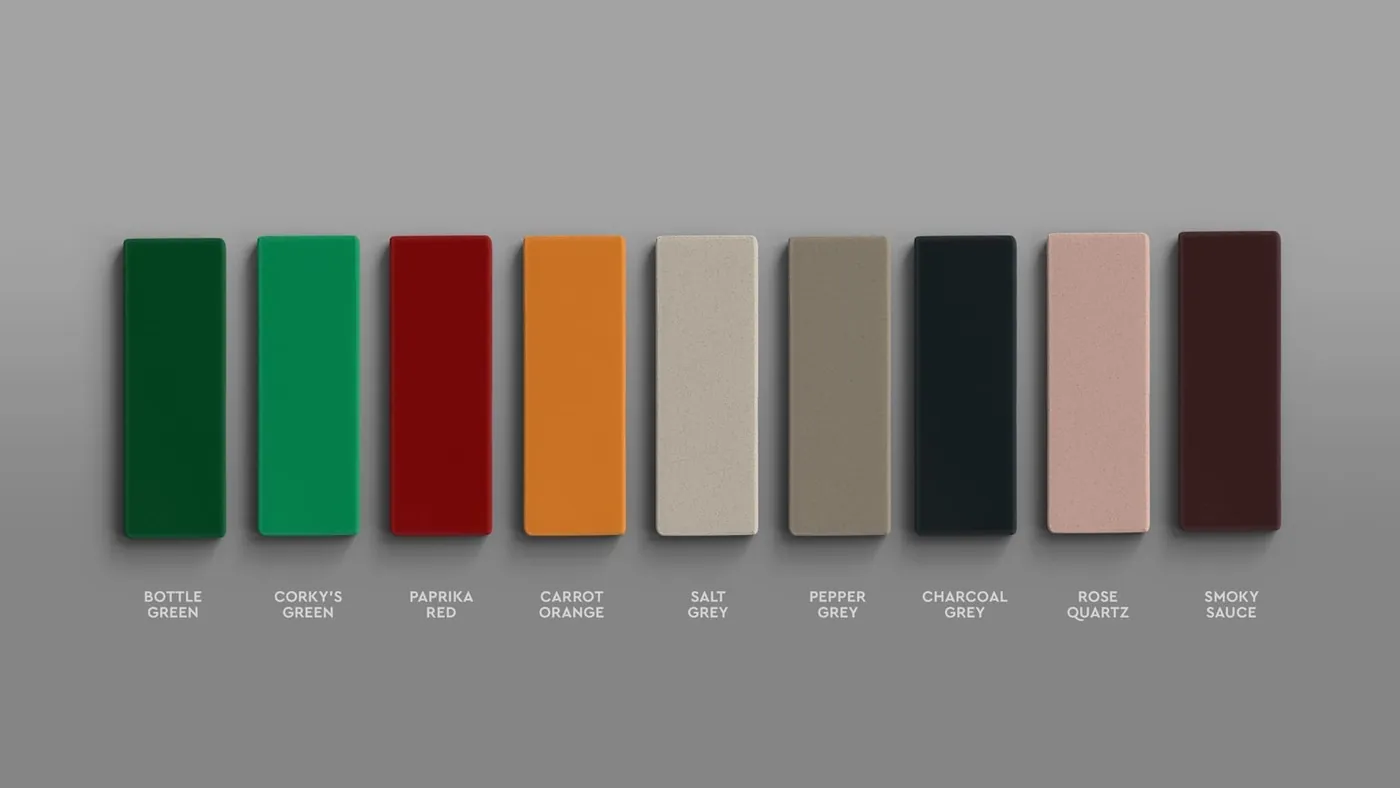 Brand color palette