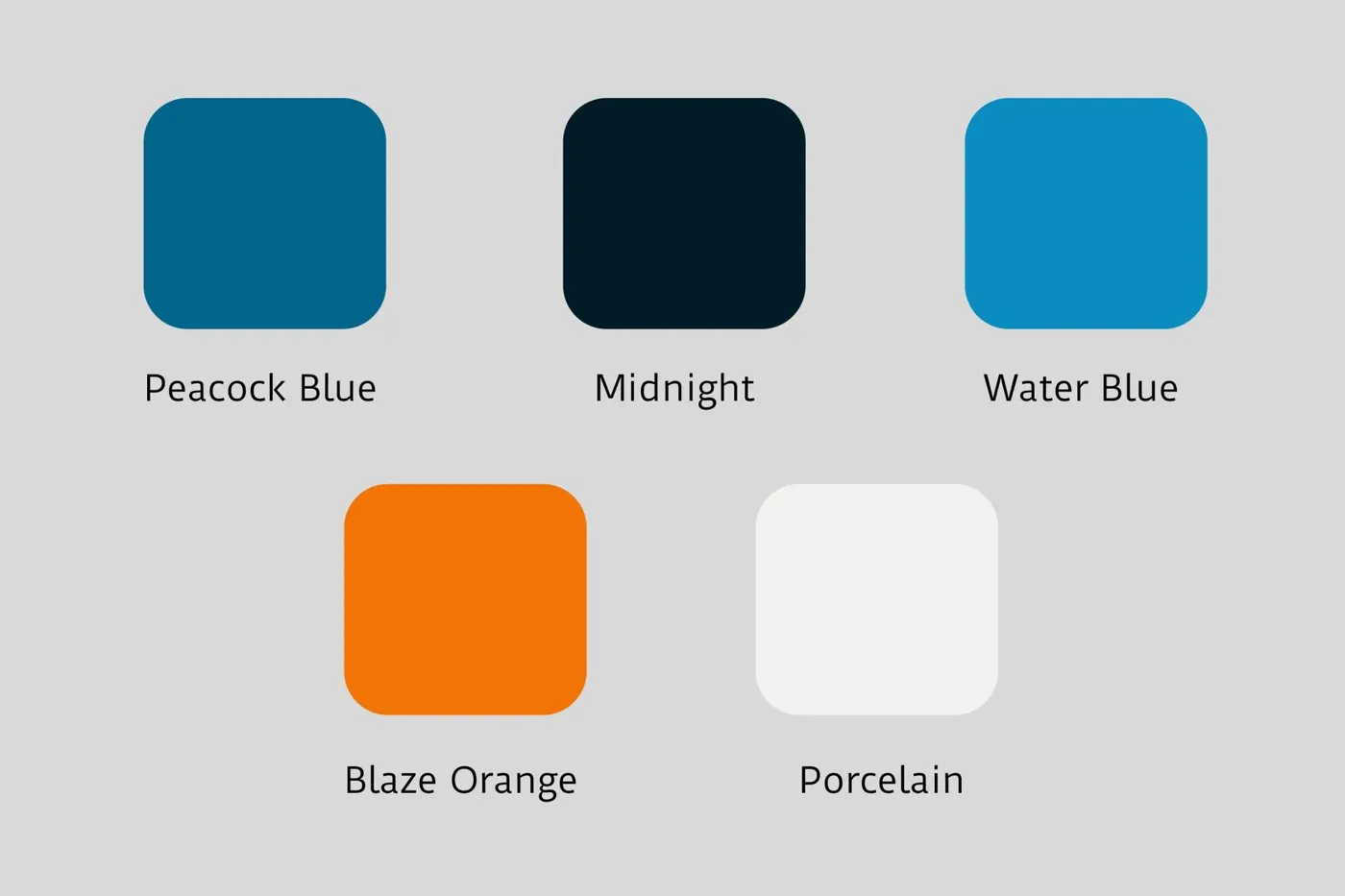 Brand color palette