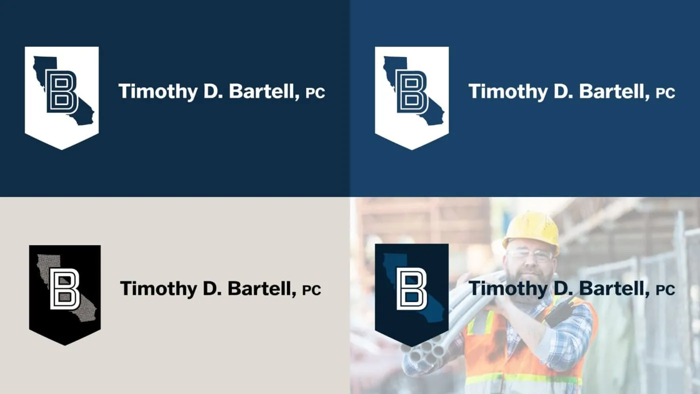 Logo lockups in the brand colors